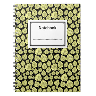 Cuaderno Etiquetado - Amarillo marcado en negro