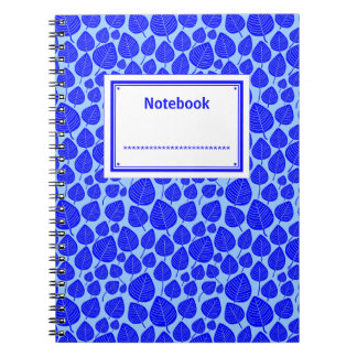 Cuaderno Etiquetado - Sombras de azul