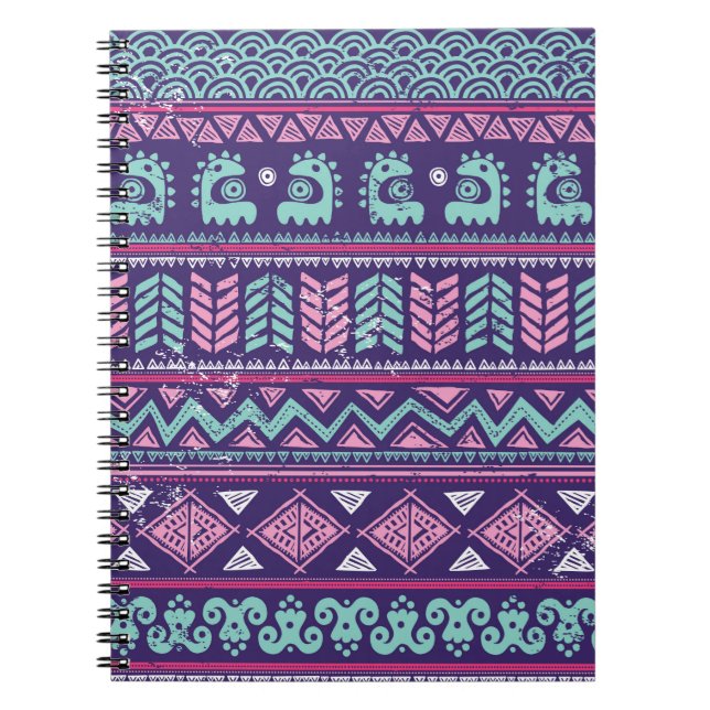 Cuaderno Etnia tribal sin fisuras (Frente)