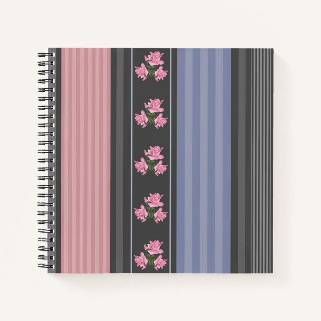 Cuaderno étnico, a rayas, retorcido (Anverso)