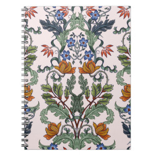 Cuaderno Étnico-tradicional: floral vintage decorativa
