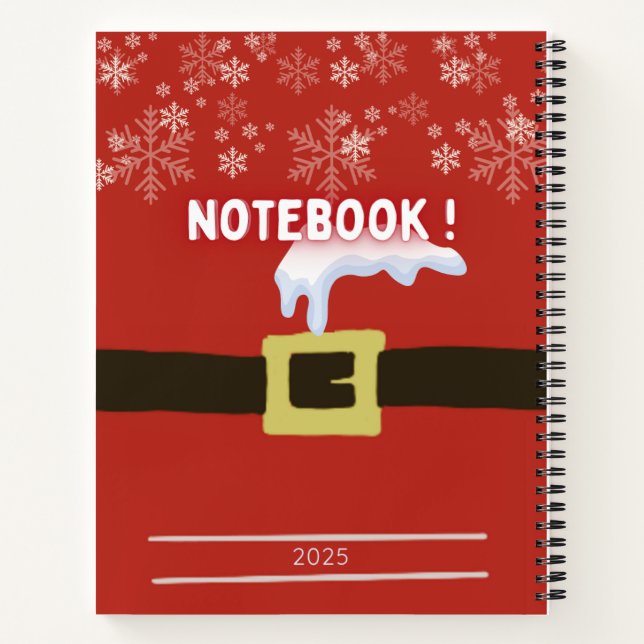 Cuaderno Étoiles d'Hiver : Mon Carnet 2025 (Reverso)