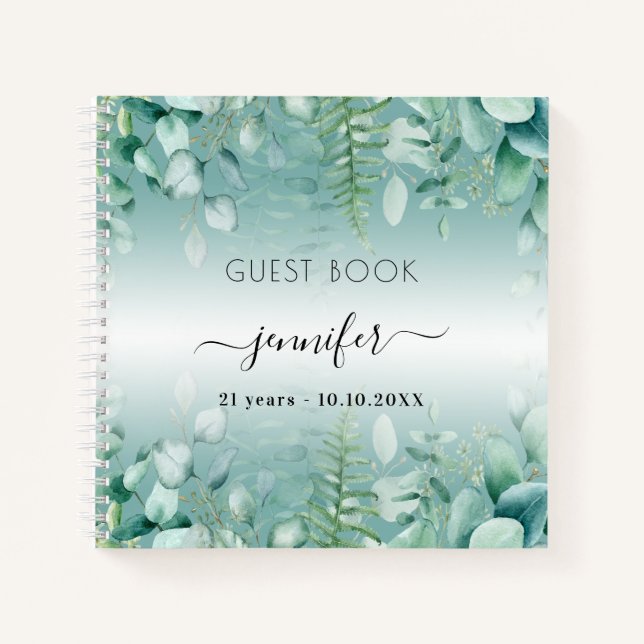 Cuaderno Eucalyptus greenwoodland (Anverso)