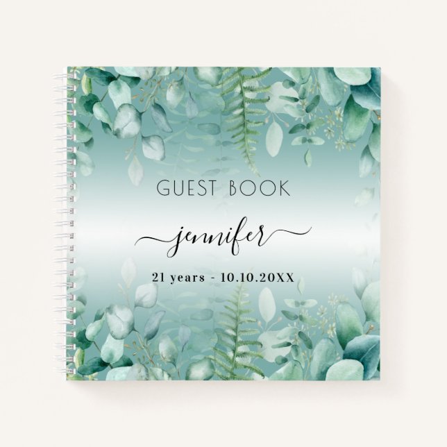 Cuaderno Eucalyptus greenwoodland (Anverso)
