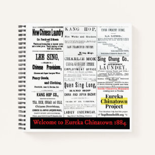 Cuaderno Eureka Chinatown 1884 - Portátil Monumental