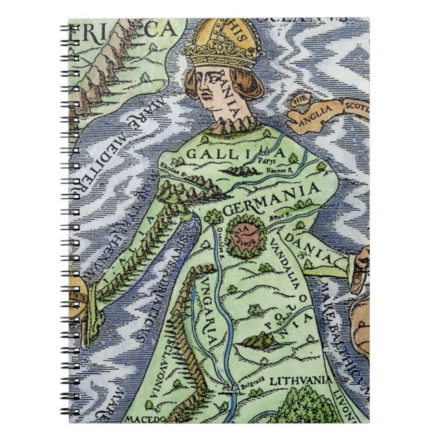 CUADERNO EUROPA COMO REINA, 1588 (Frente)