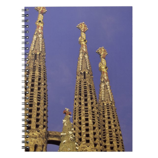 Cuaderno Europa, España, Barcelona Sagrada Familia (Frente)