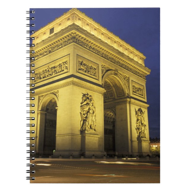 Cuaderno Europa, Francia, París. Arco de Triunfo (Frente)