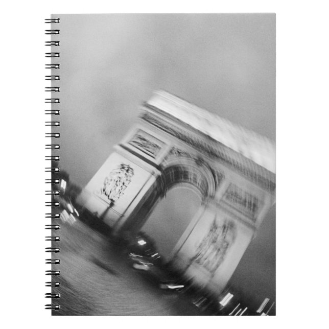 Cuaderno Europa, Francia, París. Arco de Triunfo girando (Frente)
