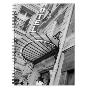 Cuaderno Europa, Francia, París. Detalle del hotel de la or