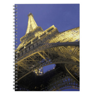 Cuaderno Europa, Francia, París, Torre Eiffel, noche 2