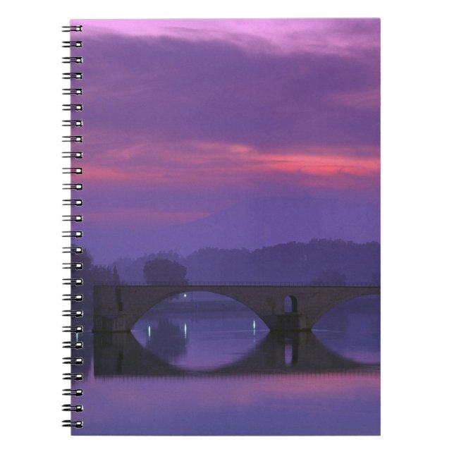 Cuaderno Europa, Francia, Provenza, Aviñón. Pont St, (Frente)