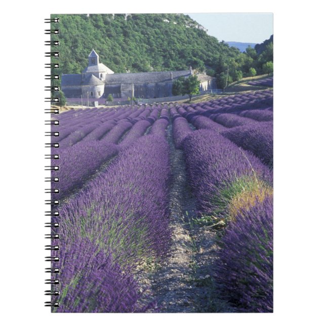 Cuaderno Europa, Francia, Provenza. Campos de lavanda (Frente)