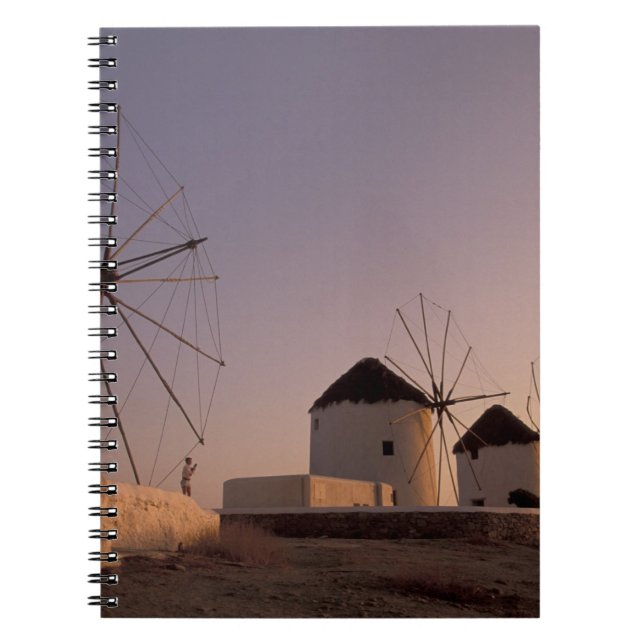 Cuaderno Europa, Grecia, Islas Cícladas, Mykonos, (Frente)