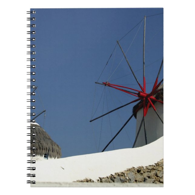 Cuaderno Europa, Grecia, Mykonos. (Frente)