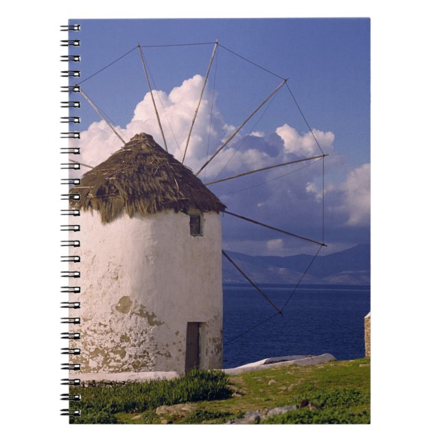 Cuaderno Europa, Grecia, Mykonos. Un blanco sorprendente (Frente)