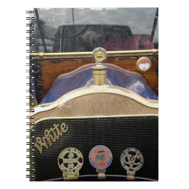 Cuaderno Europa, Irlanda, Dublín. Coche antiguo, Blanco 2 (Frente)