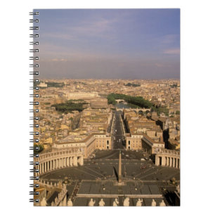 Cuaderno Europa, Italia, Roma, El Vaticano. Vista desde St.