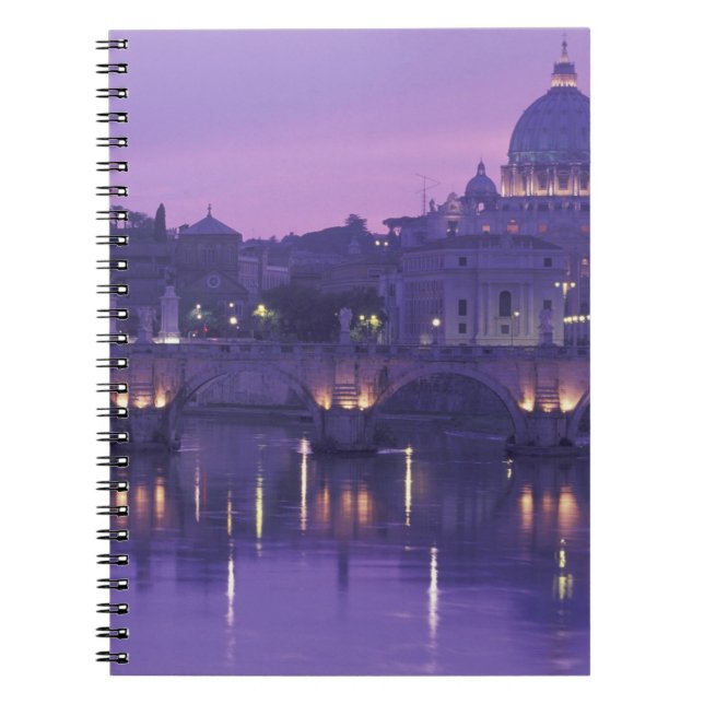 Cuaderno Europa, Italia, Roma. San Pedro y Ponte Sant (Frente)