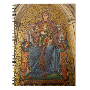 Cuaderno Europa, Italia, Sicilia, Taormina. Madonna y niño
