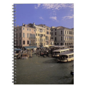 Cuaderno Europa, Italia, Venecia, Tráfico de barcos por Ria