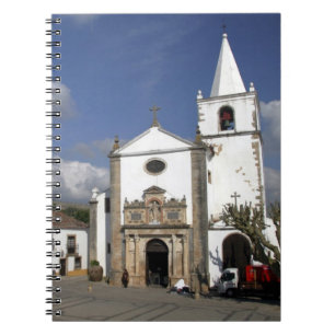 Cuaderno Europa, Portugal, Obidos. Iglesia de Santa Maria e