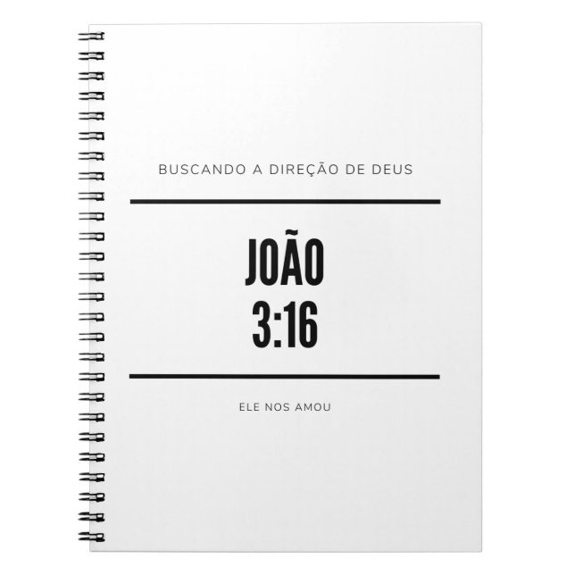 Cuaderno Evangelizando - Caderno personalizado (Frente)