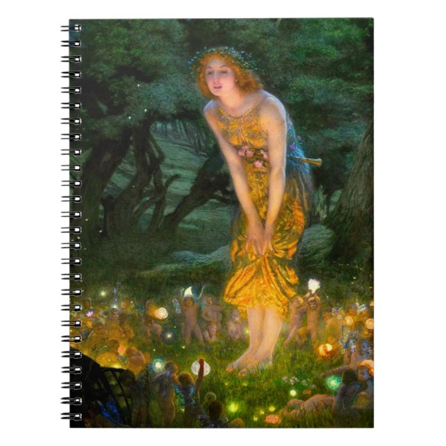 Cuaderno Eve del verano medio Edward Robert Hughes (Frente)