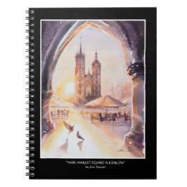 Cuaderno EVE Pintó el casco antiguo de Cracovia