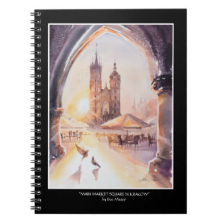 Cuaderno EVE Pintó el casco antiguo de Cracovia