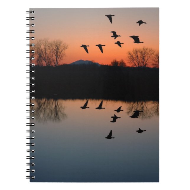 Cuaderno Evening Geese (Frente)