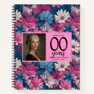 Cuaderno Evento de cumpleaños número 50 con tema de margari