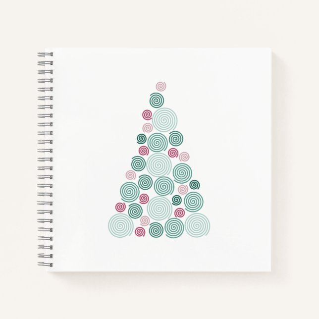 Cuaderno Evergreen Swirl (Anverso)