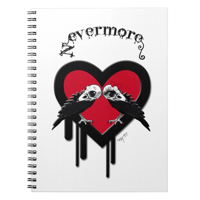 Cuaderno Evermore (Black Lettering) (Frente)