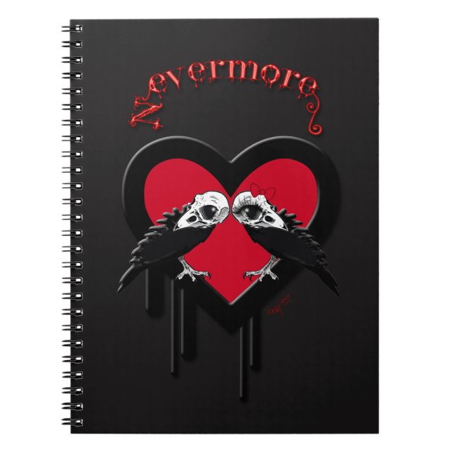 Cuaderno Evermore (Rojo) (Frente)