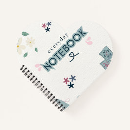 Cuaderno everyday love, notebook for daily notes