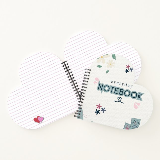 Cuaderno everyday love, notebook for daily notes (Interior)