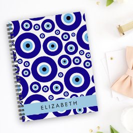 Cuaderno Evil Eye, Greek Eye, Turkish Eye, Mati, Your Name