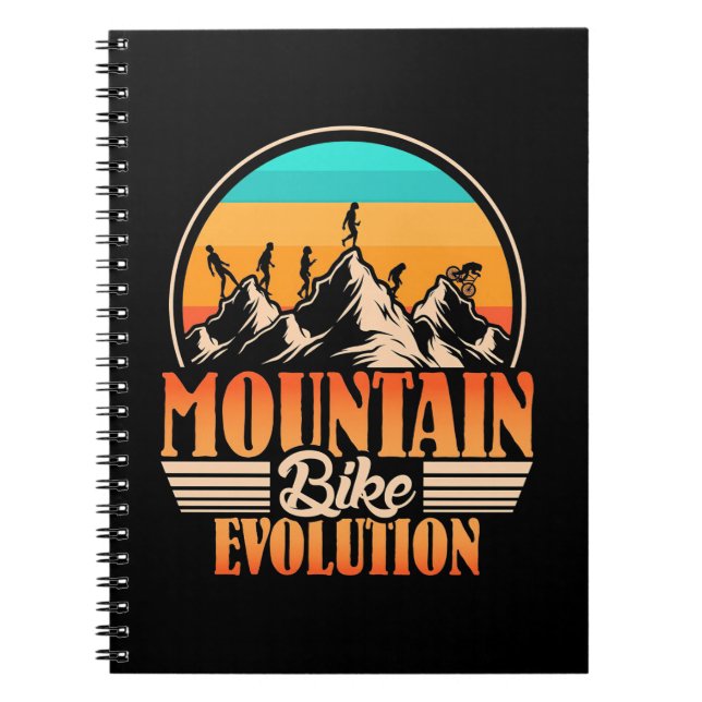 Cuaderno Evolución de la bicicleta de montaña (Frente)