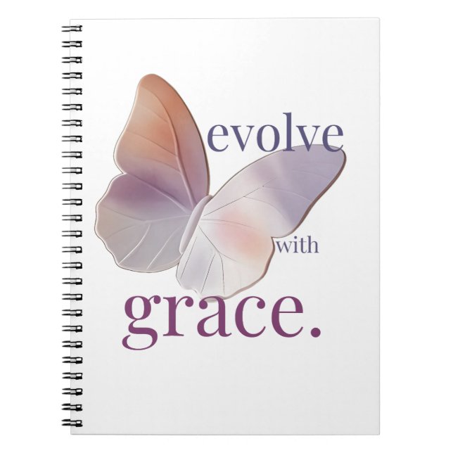 Cuaderno Evolucionar con tema de Grace (Frente)