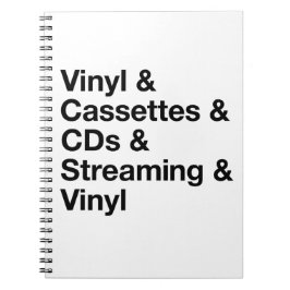 Cuaderno Evolution of Music Notebook