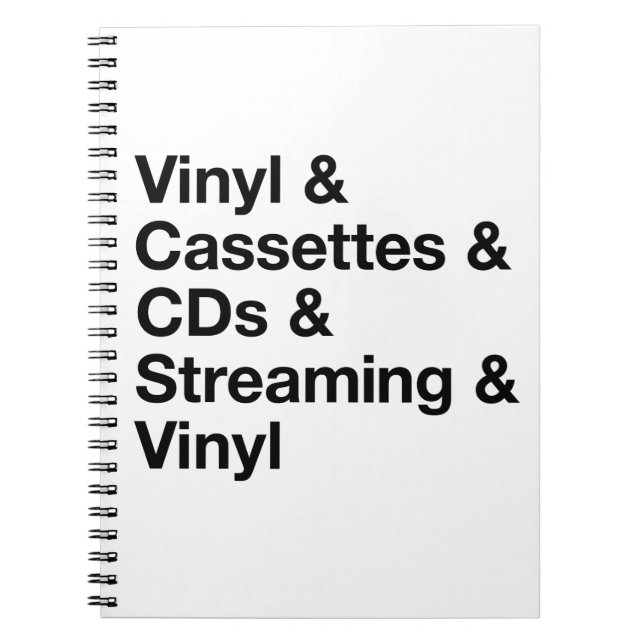 Cuaderno Evolution of Music Notebook (Frente)