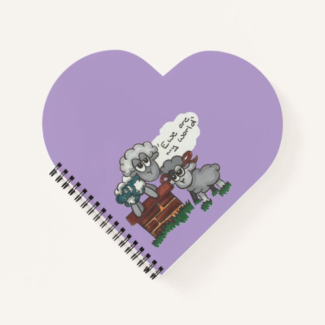 Cuaderno Ewe Are My World (Anverso)