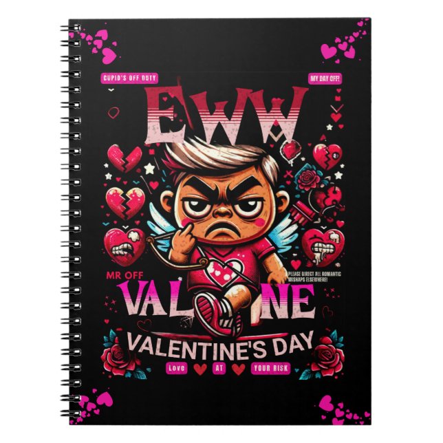 Cuaderno Eww El día de San Valentín Gifts (Frente)