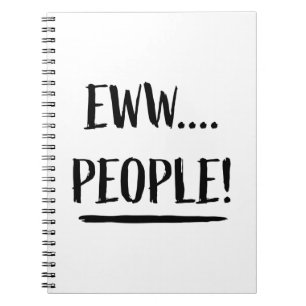 Cuaderno Eww People
