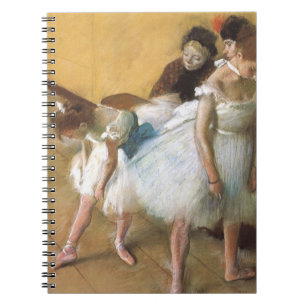 Cuaderno Examen de baile de Edgar Degas, Ballet Vintage