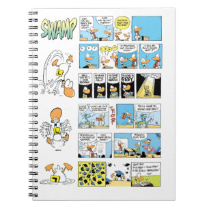 Cuaderno Exámenes de la escuela de vuelo del pato del tilín