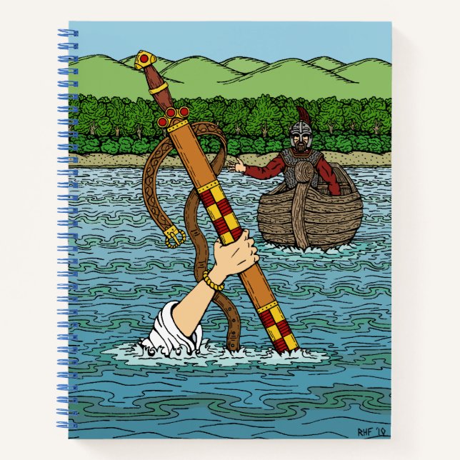 Cuaderno Excalibur y Arthur (Anverso)