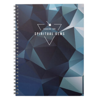 Cuaderno Excavación para las gemas espirituales (azul