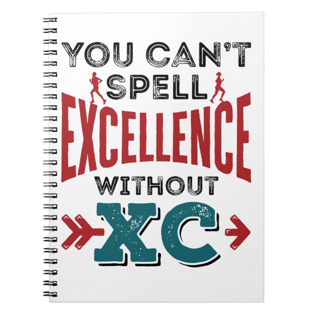 Cuaderno Excelencia divertida XC en todos los países (Frente)